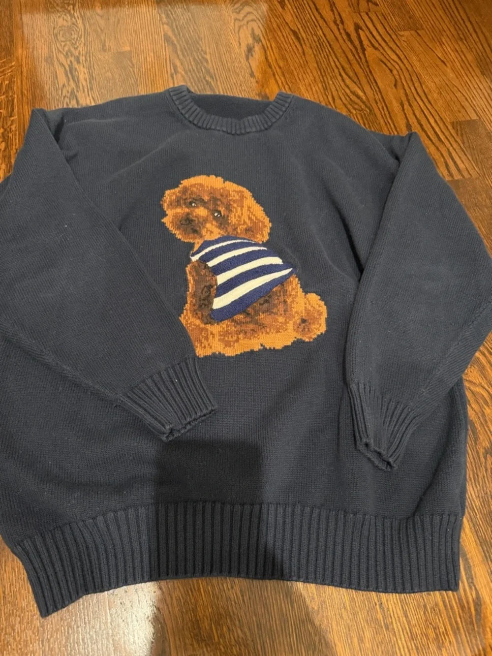 Aritzia Sunday Best CREWNECK DOG SWEATER - Picture 1 of 4